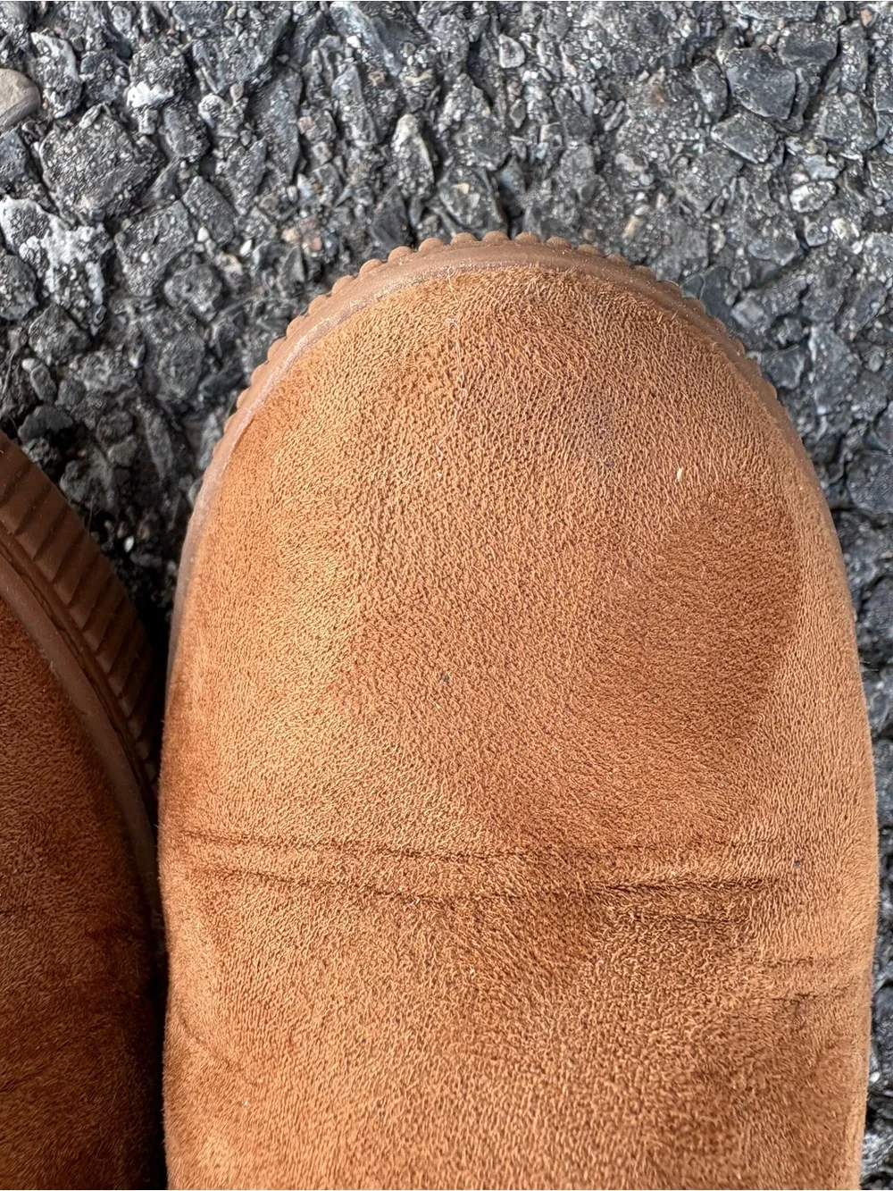 Cat & Jack Kids Tan Suede-Look zipper Boots